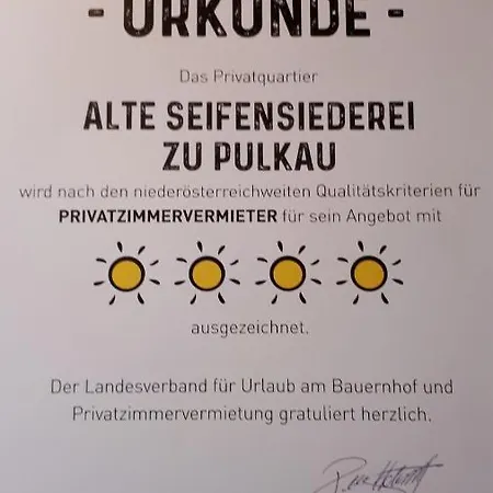 Alte Seifensiederei Zu Pulkau